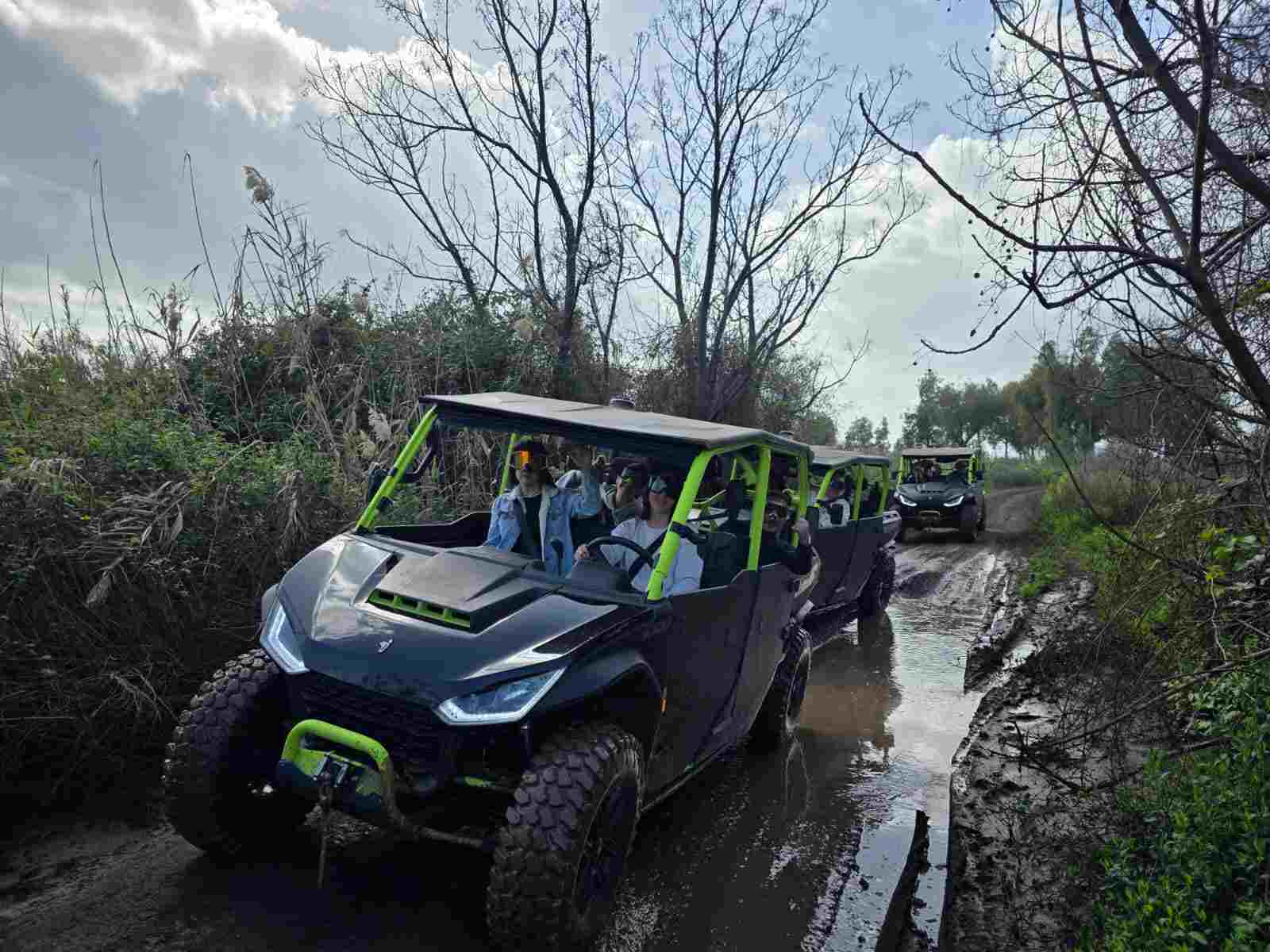 חוויה בשטח בנהיגה עצמית