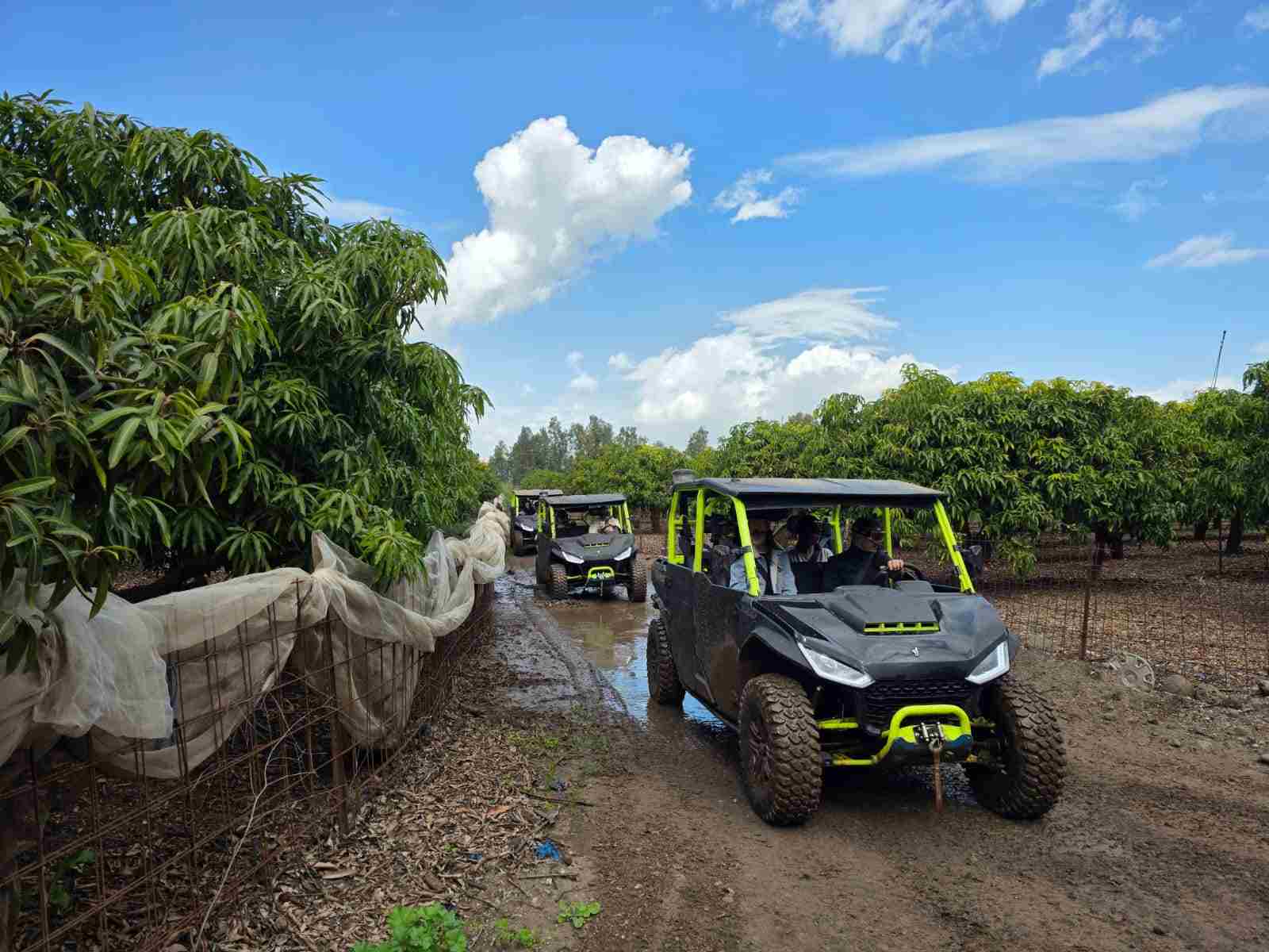 חוויה בשטח בנהיגה עצמית